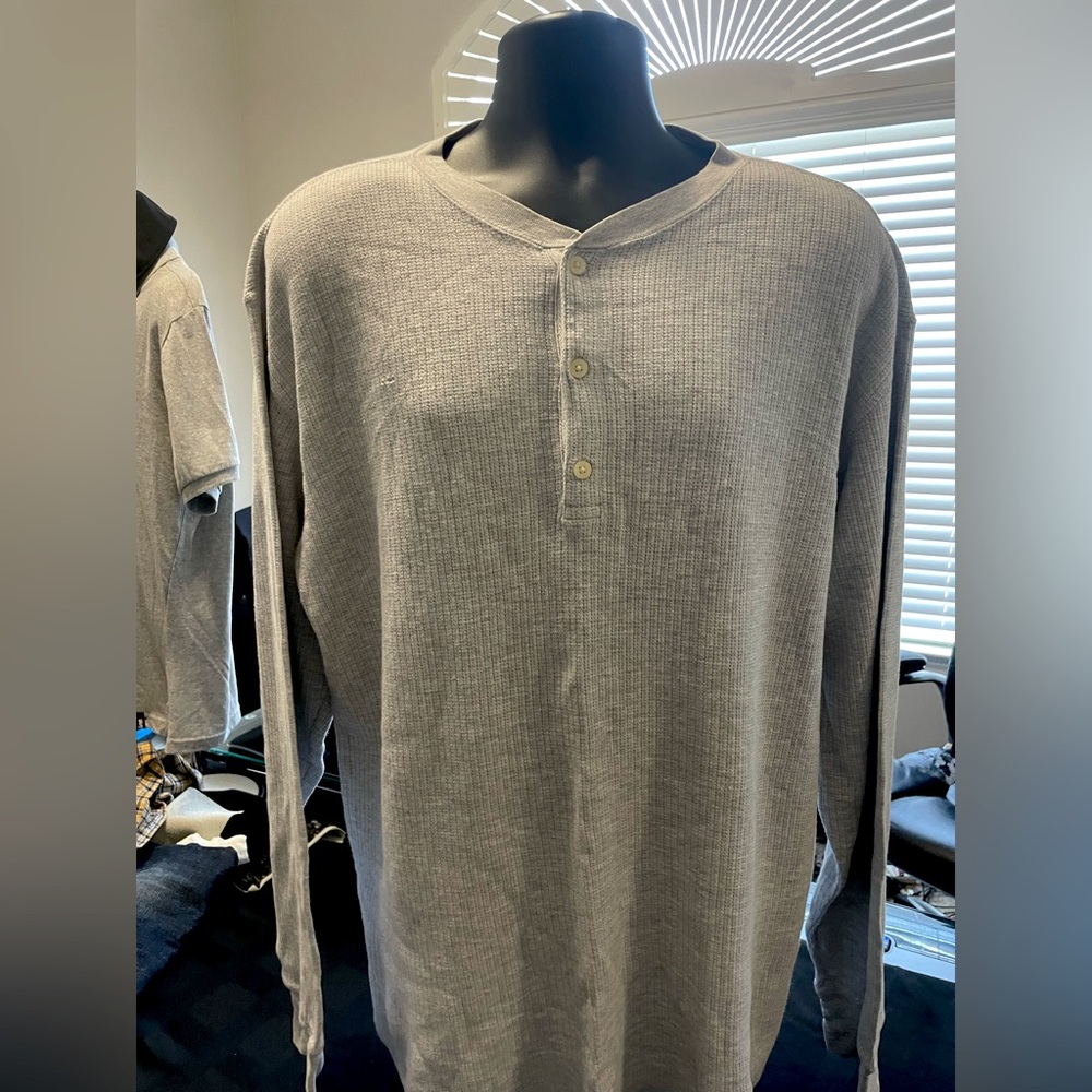 Men’s Gray Levi's Men's Long Sleeve XL
